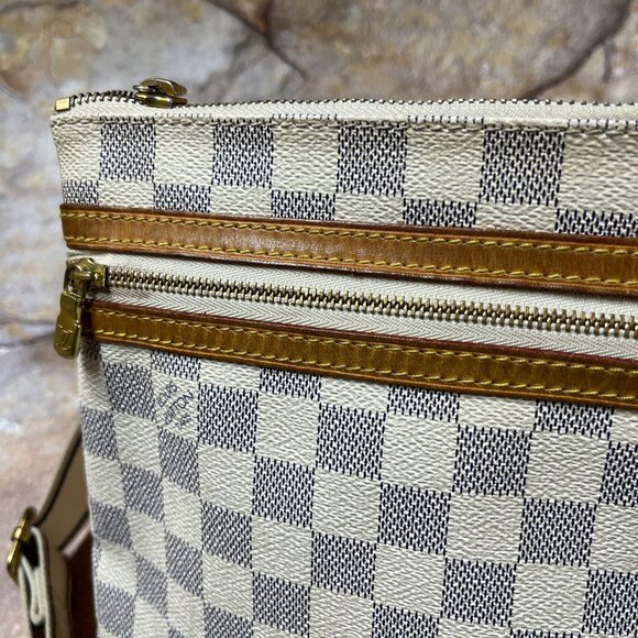 Louis Vuitton Bosphore Pochette Damier Azur Shoulder Bag - Picture 7 of 14